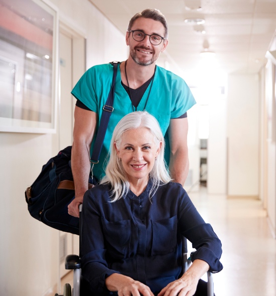 Pflegepersonal finden Vermittlung