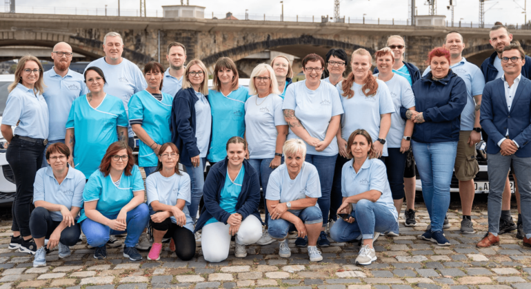 Das Team vom ADG Seniorenservice Dresden stellt sich vor